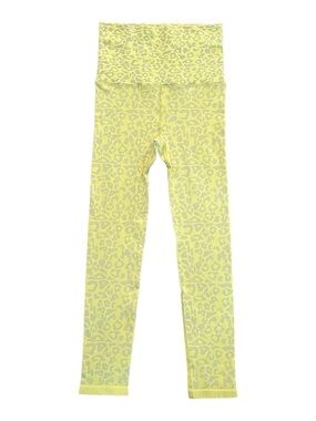 FP Movement Good Karma Leopard Leggings Yellow / Silver M/L